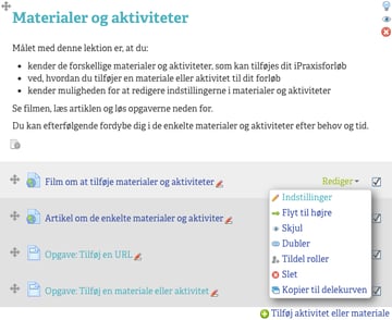 PRA - SUP - rediger indhold 2