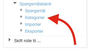 PRA - SUP - tilføj kategori til spørgsmålsbanken i ipraxis 1